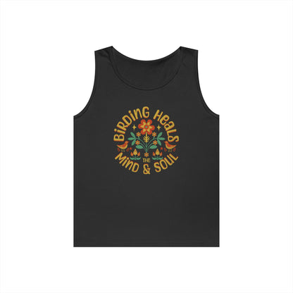 Birding Heals Tank Top, Gift for Bird Lovers