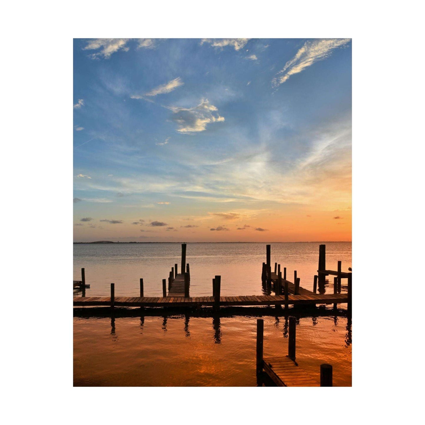 Serene Sunset Matte Vertical Poster - Perfect Wall Art for Home Decor