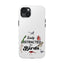 The Nerdy Birder - Easily Distracted by Birds Tough Phone Cases, Bird Lover Gift, Unique Phone Accessory, Nature-Themed Case