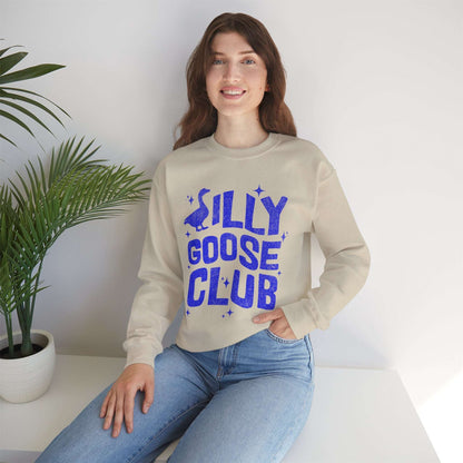 The Nerdy Birder Silly Goose Club Unisex Crewneck Sweatshirt