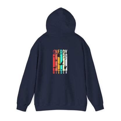 The Nerdy Birder - "I'm A Nerdy Birder" Back Design Unisex Hoodie - Cozy Sweatshirt for Nature Lovers