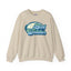 Bird Watcher Teal Graphic Unisex Crewneck Sweatshirt