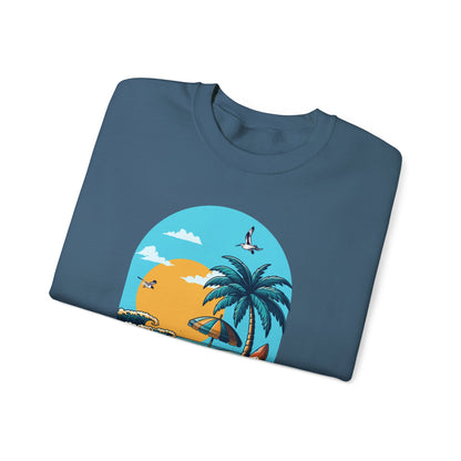Birding Vibes Unisex Heavy Blend™ Crewneck Sweatshirt - Casual Beach Aesthetic