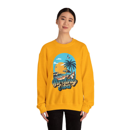Birding Vibes Unisex Heavy Blend™ Crewneck Sweatshirt - Casual Beach Aesthetic
