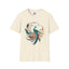 Elegant Peacock Unisex Softstyle T-Shirt