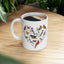 Heart Of Birds White Ceramic Mug
