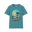 Birding Vibes Unisex Softstyle T-Shirt - Tropical Beach Graphic Tee
