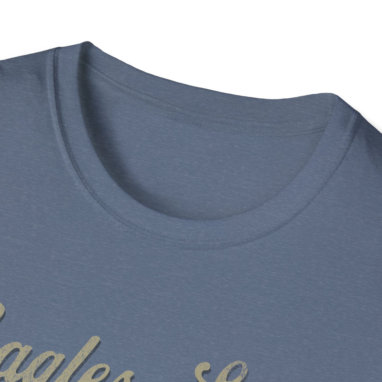 Eagles Soar Unisex Softstyle T-Shirt - Nature Inspired Graphic Tee