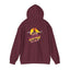 The Nerdy Birder - "Talk Birdy to Me" Back Design Unisex Hoodie - Cozy Sweatshirt for Nature Lovers