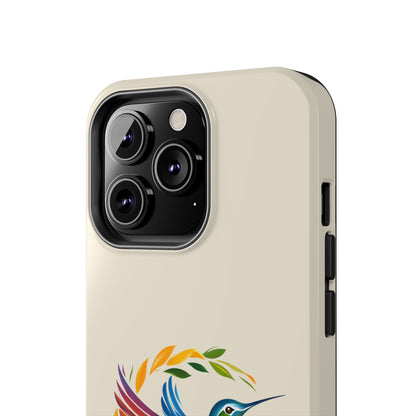 Hummingbird Rainbow Tough Phone Cases
