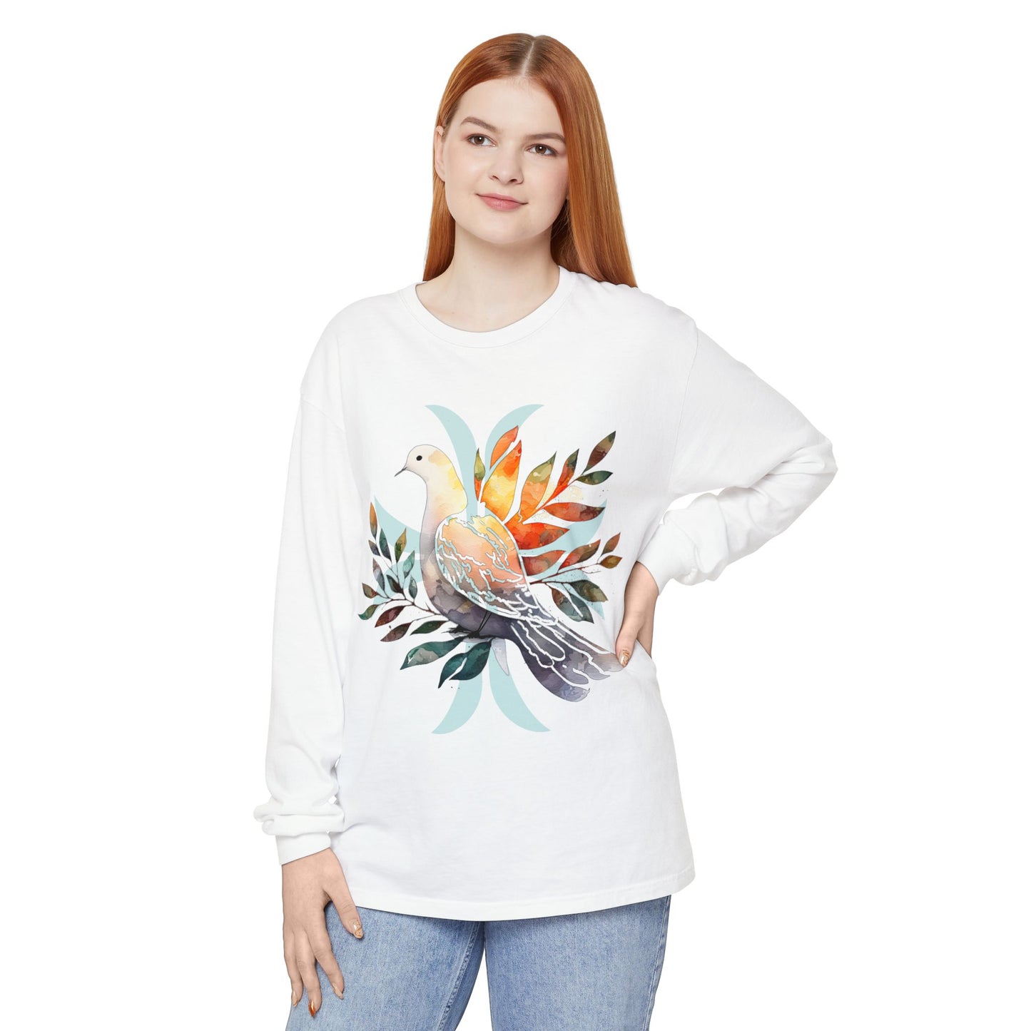 Peaceful Dove Long Sleeve T-Shirt