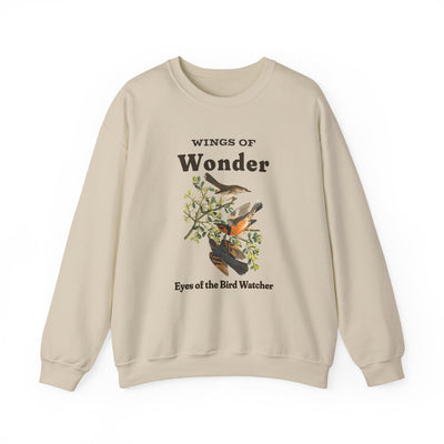 Wings of Wonder Crewneck Sweatshirt - Perfect Gift for Bird Watchers