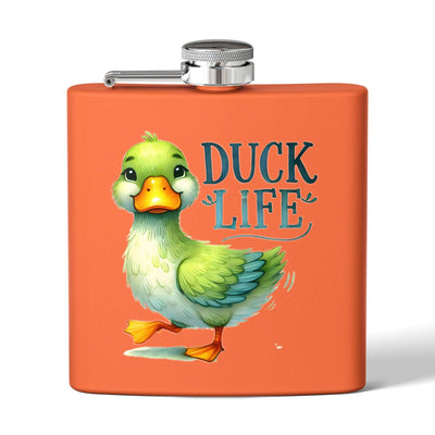 Duck Life Rising Stainless Steel Flask - 6oz