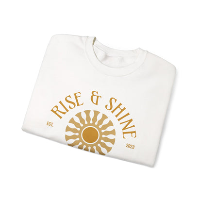 Rise & Shine Early Bird Crewneck Sweatshirt - Perfect for Bird Lovers