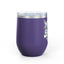 Cool Birder Vibes Wine Tumbler - 12oz Insulated Drinkware for Nature Lovers
