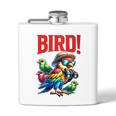 BIRD! Stainless Steel Flask - 6oz