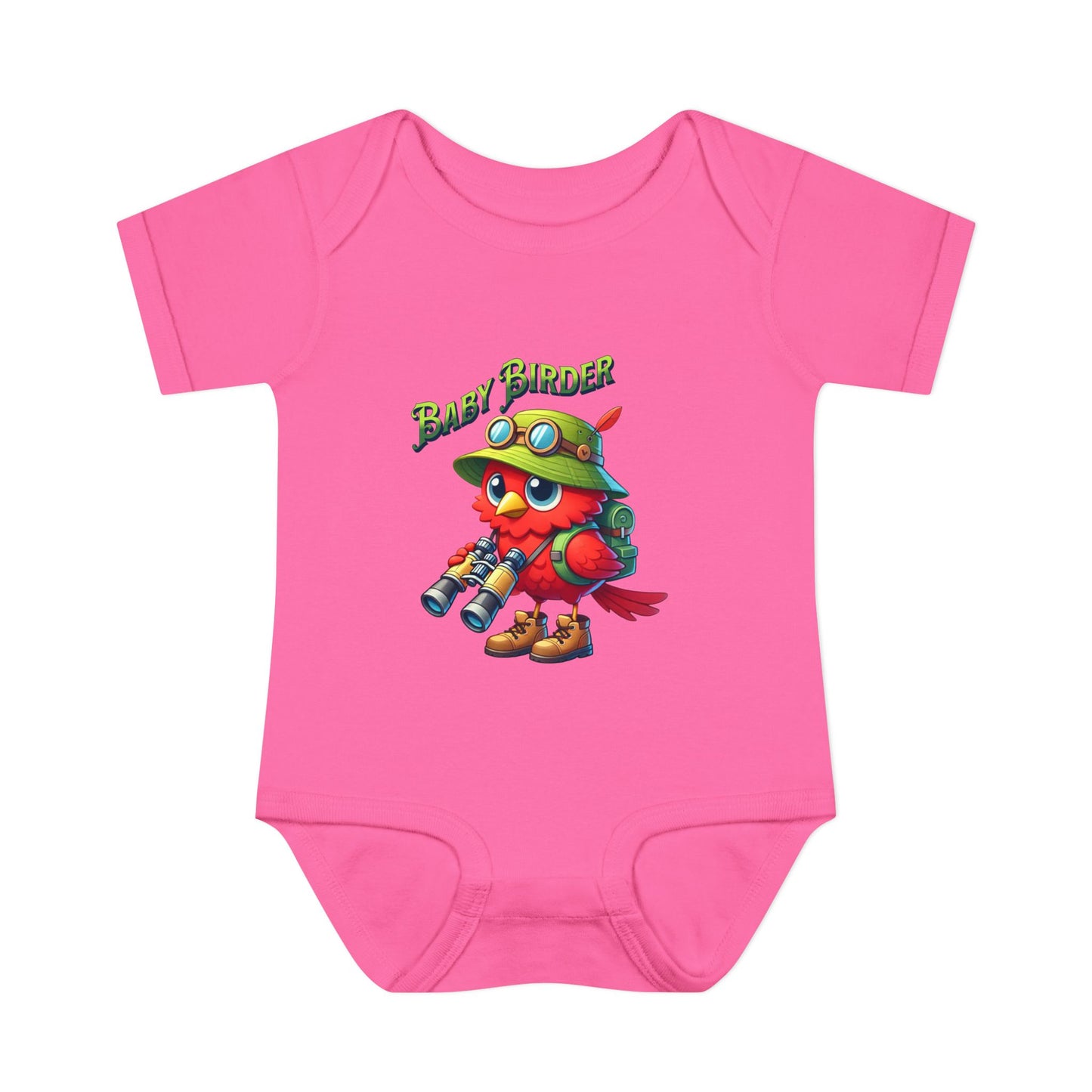 The Nerdy Birder - Baby Birder Infant Bodysuit, Cute Baby Clothes, Baby Shower Gift, Newborn Outfit, Baby Apparel, Gift for Bird Enthusiasts