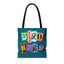 Bird Nerd Teal Tote Bag – Perfect for Bird Lovers & Nature Enthusiasts