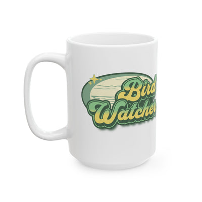 Bird Watcher Ceramic Mug - Perfect Gift for Nature Lovers