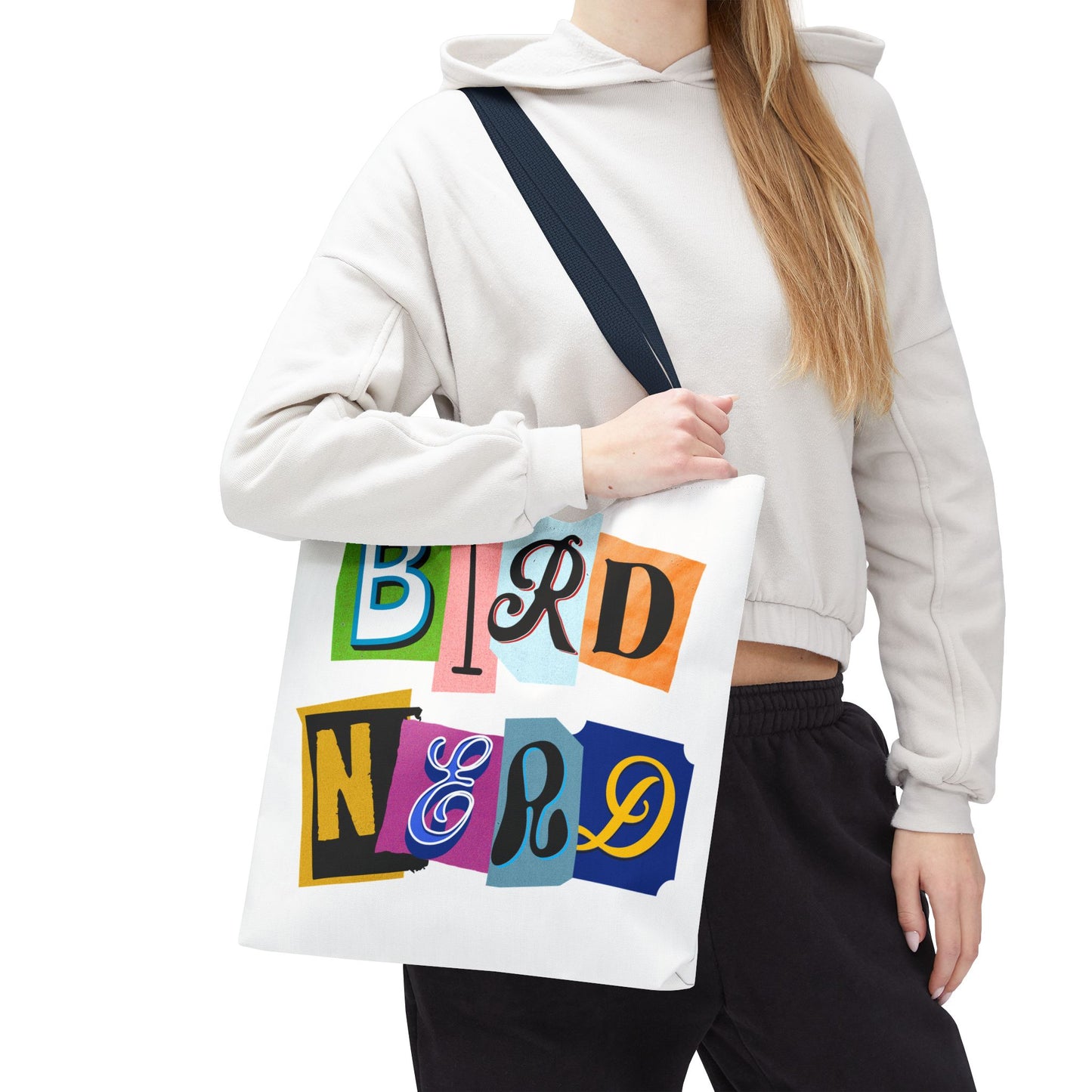 Colorful "Bird Nerd" Tote Bag - Perfect for Nature Lovers & Birdwatchers