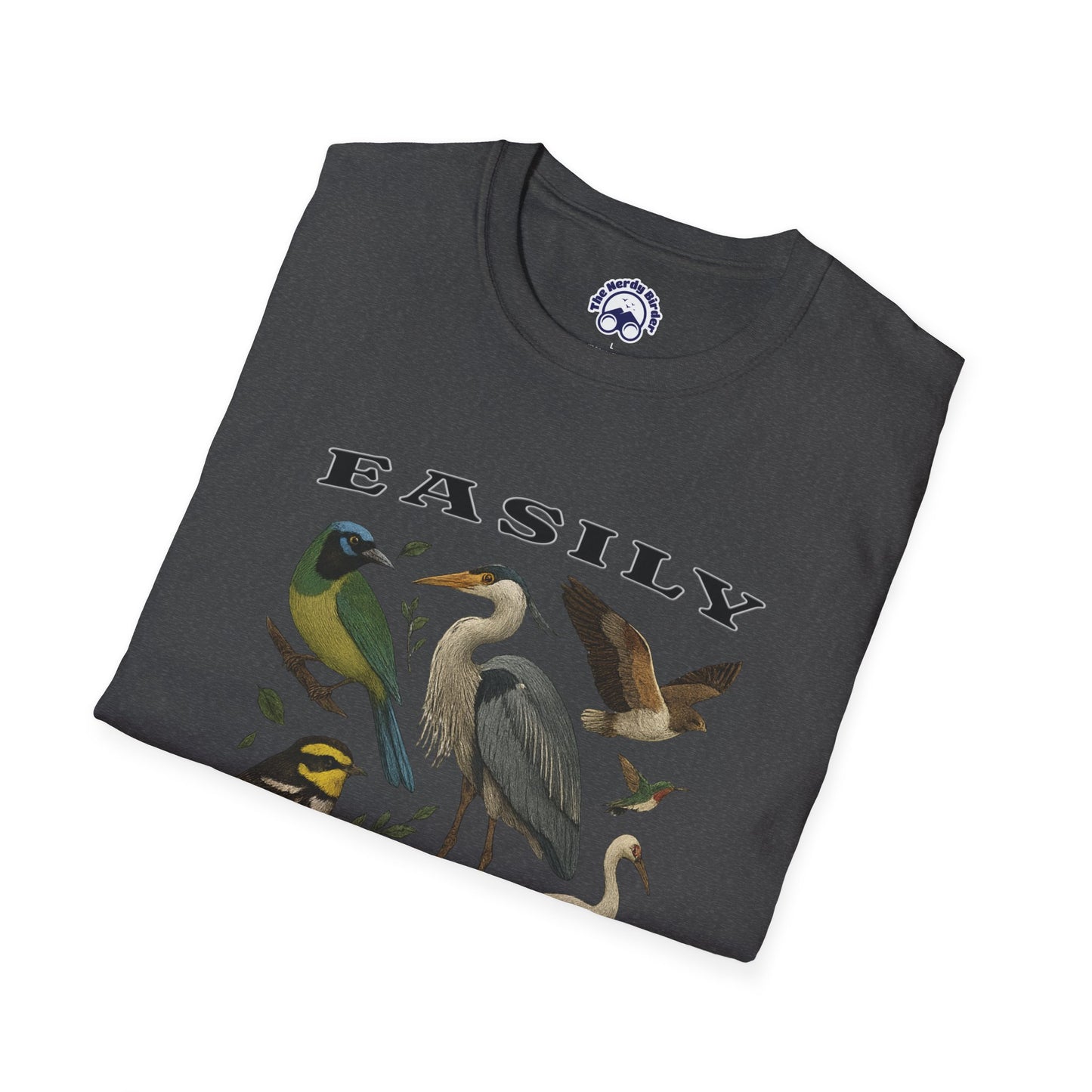 Easily Distracted by Birds Graphic T-Shirt