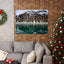 Serene Mountain Reflection Matte Poster - Stunning Nature Wall Art for Home Décor