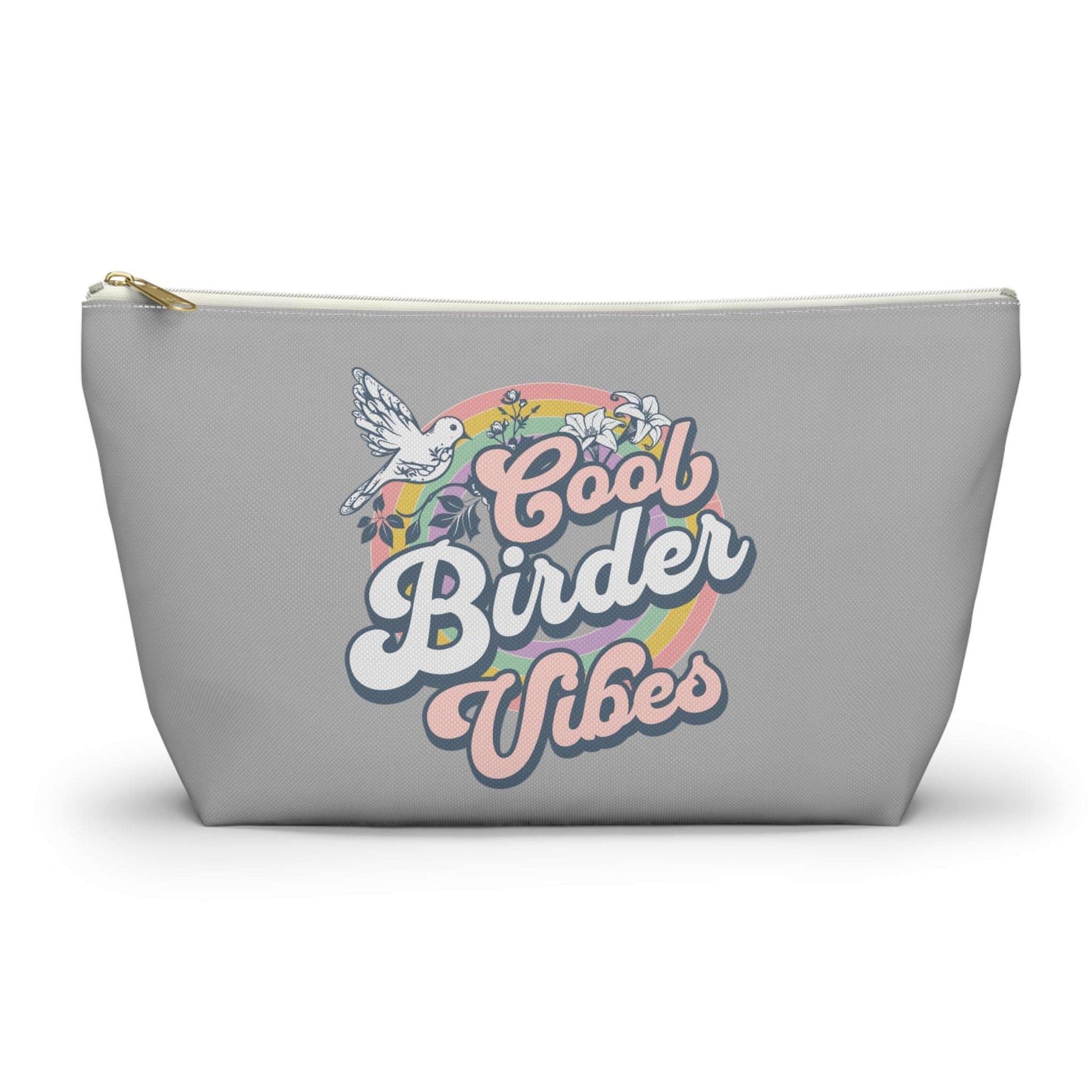 Cool Birder Vibes Accessory Pouch - Stylish Storage for Bird Lovers