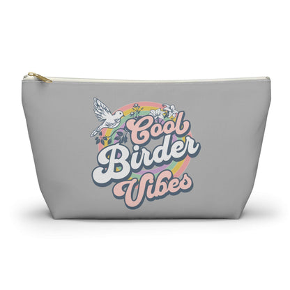 Cool Birder Vibes Accessory Pouch - Stylish Storage for Bird Lovers