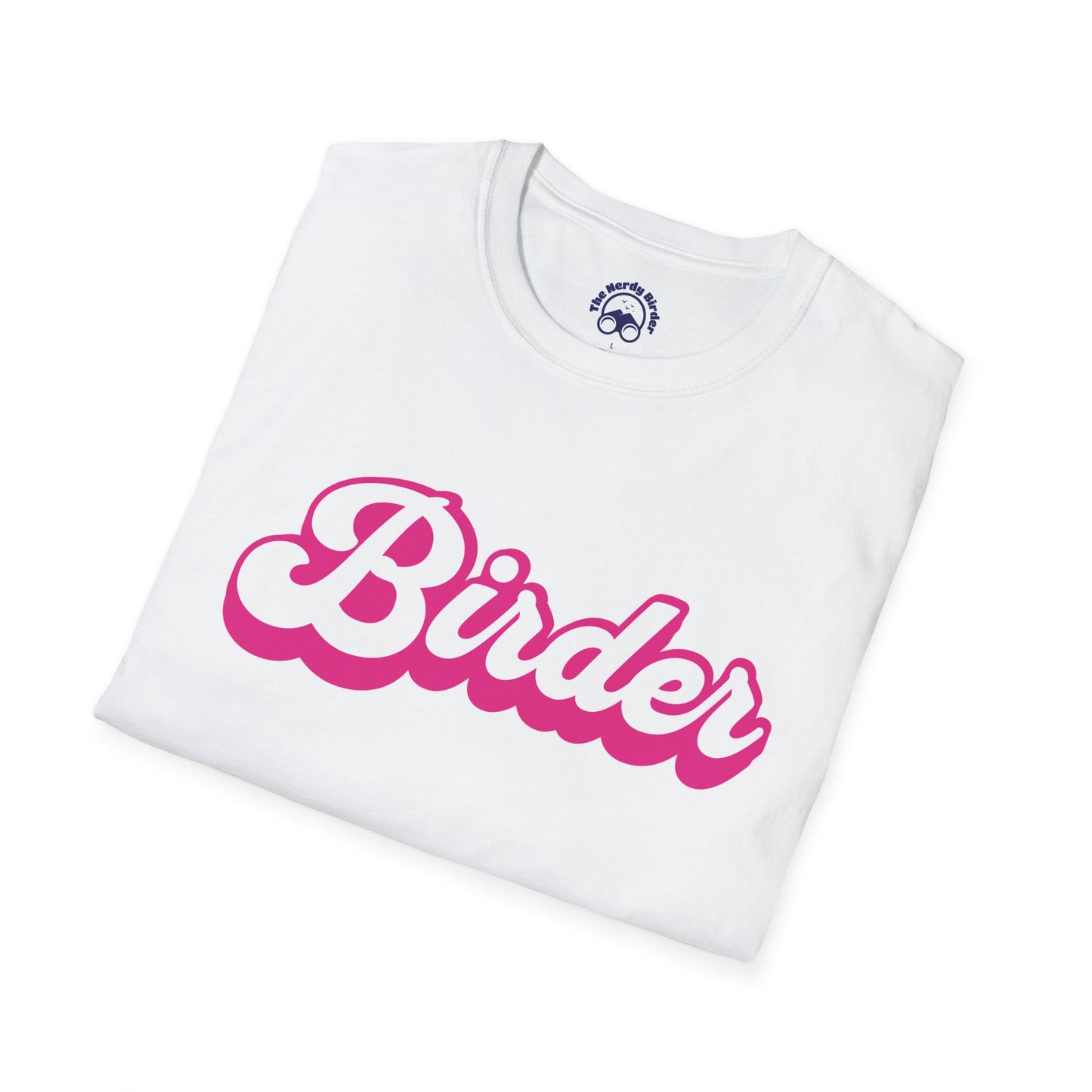 Birder Unisex Softstyle T-Shirt - Retro Vibe Tee for Casual Wear