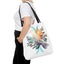 Peaceful Dove Tote Bag in White
