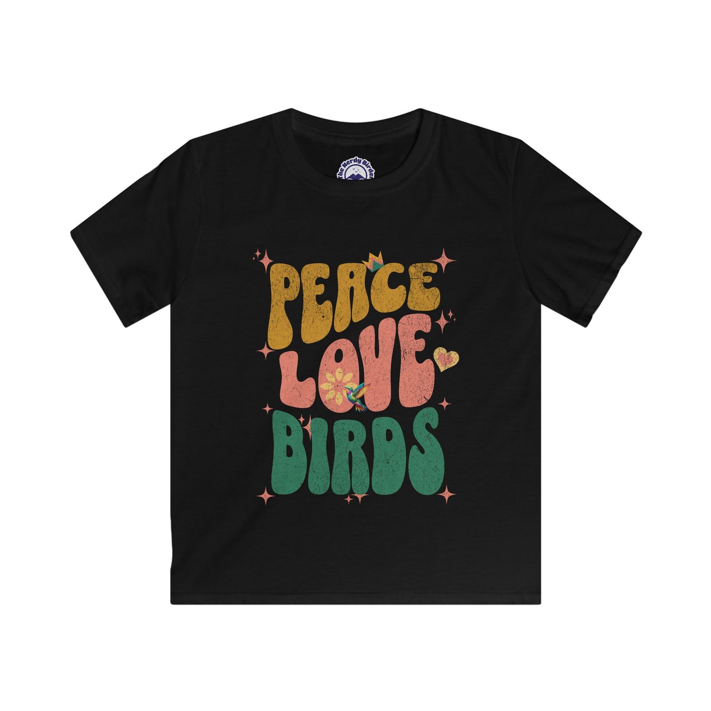 YOUTH Peace, Love, and Birds Tee