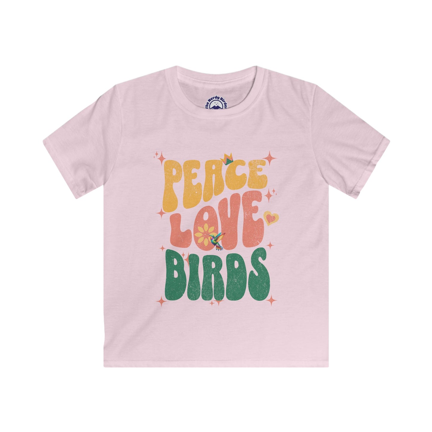 YOUTH Peace, Love, and Birds Tee