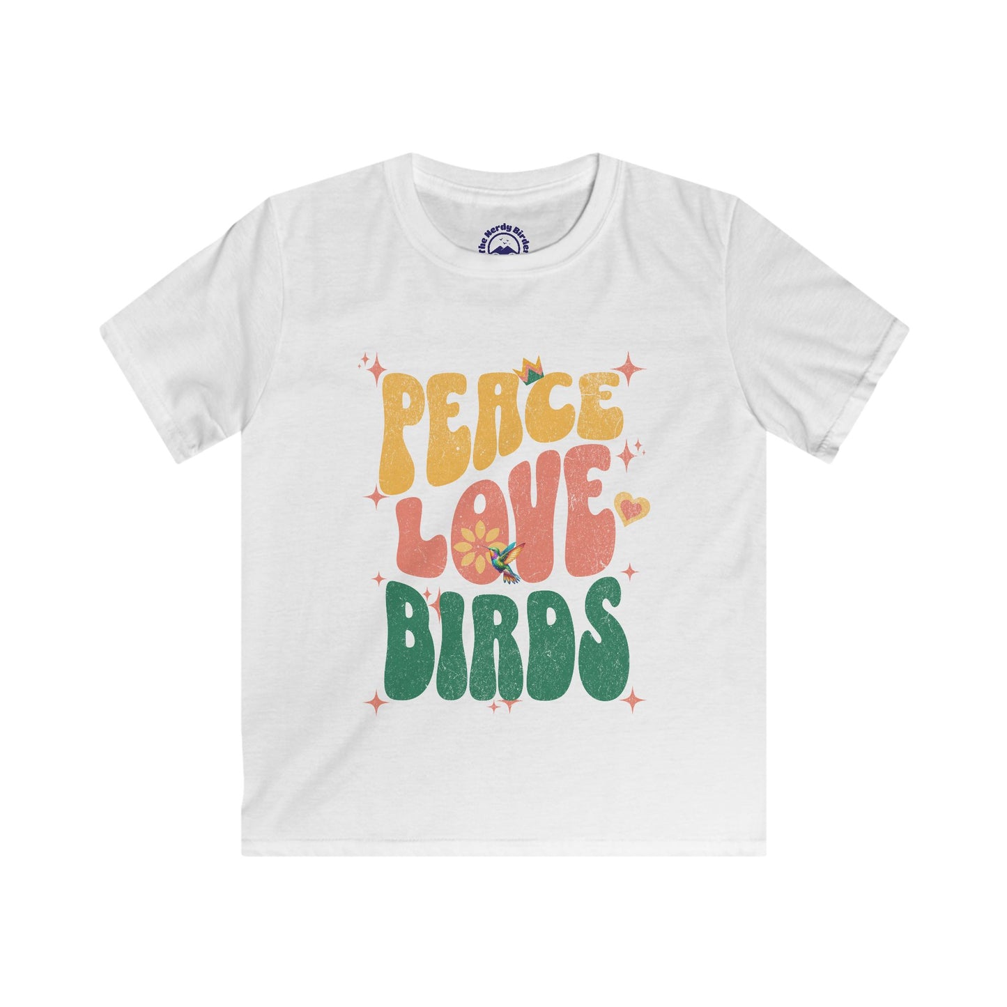 YOUTH Peace, Love, and Birds Tee
