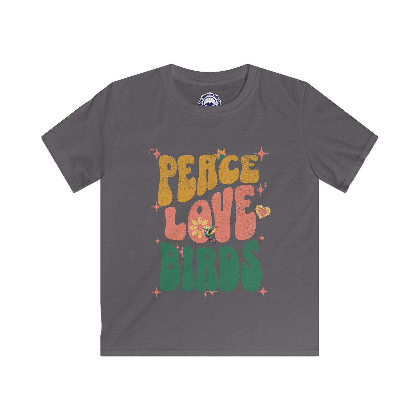 YOUTH Peace, Love, and Birds Tee