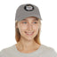 The Nerdy Birder - "Cool Birder Vibes" Dad Hat, Leather Patch Cap, Perfect Gift for Dads, Nature Lovers, Casual Style Cap, Summer Accessories