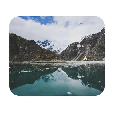 Serene Mountain Reflection Mouse Pad – Nature-Inspired Desk Accessory