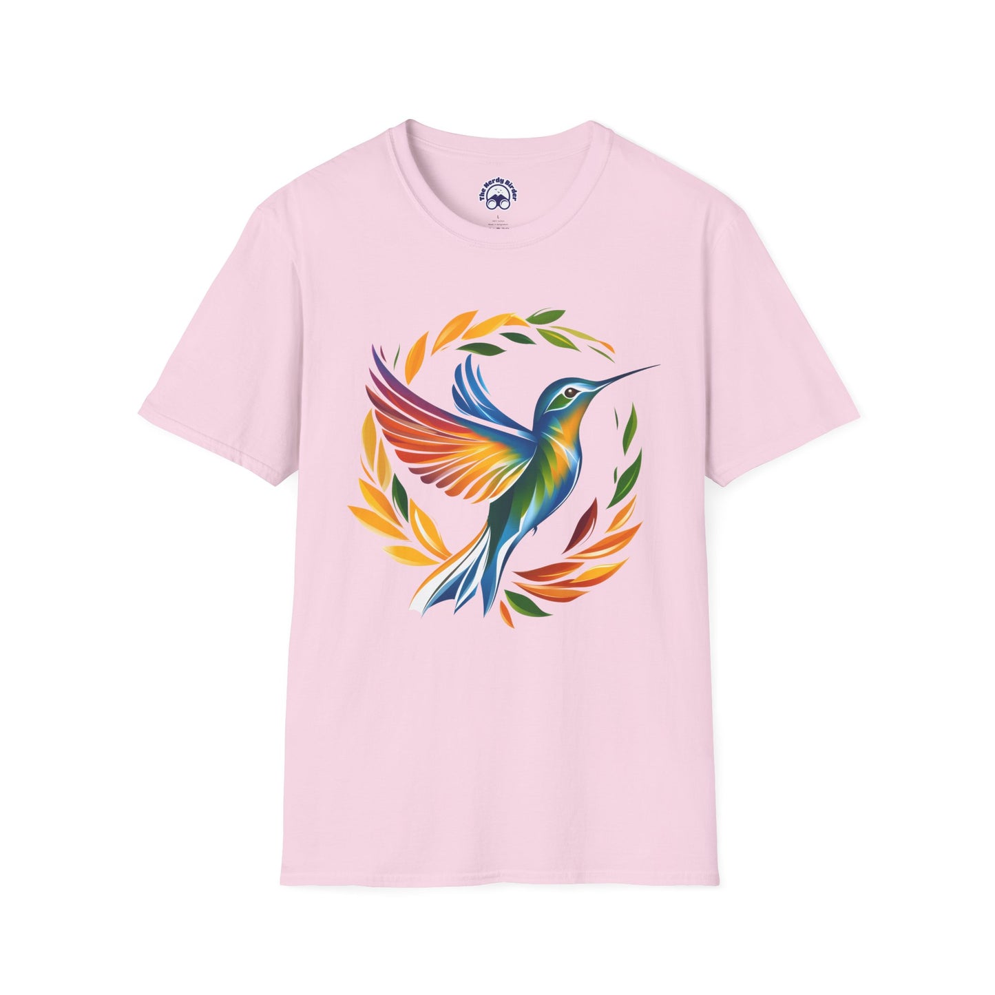 Hummingbird Rainbow Softstyle T-Shirt