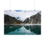 Scenic Mountain Reflection Rolled Poster | Tranquil Nature Wall Art