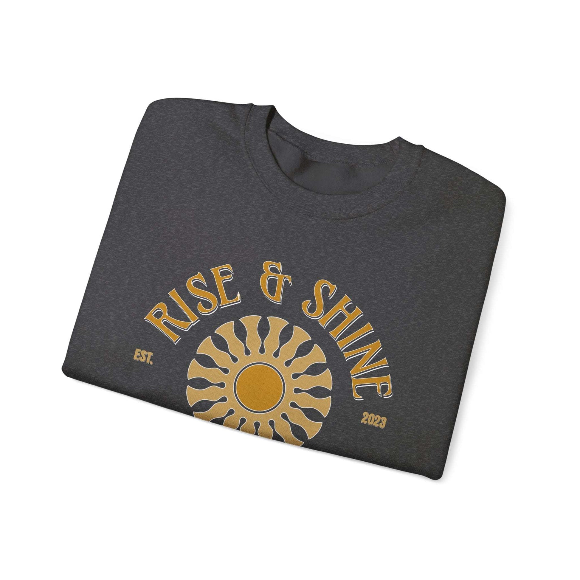 Rise & Shine Early Bird Crewneck Sweatshirt - Perfect for Bird Lovers