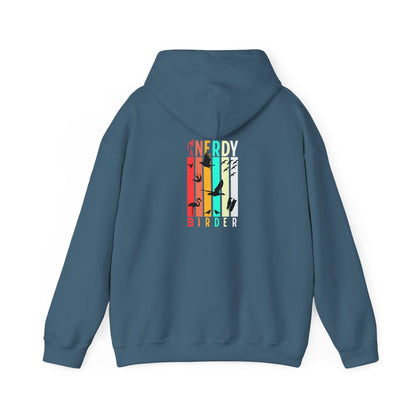 The Nerdy Birder - "I'm A Nerdy Birder" Back Design Unisex Hoodie - Cozy Sweatshirt for Nature Lovers