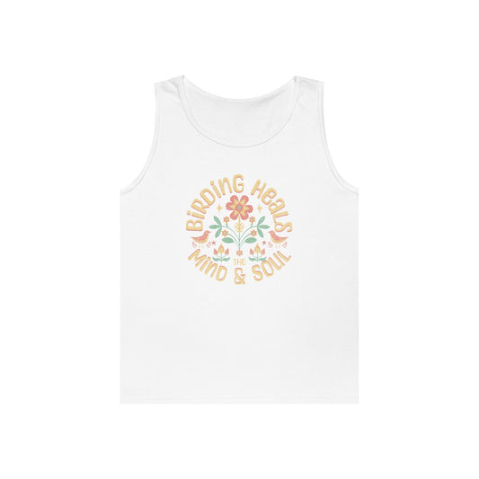 Birding Heals Tank Top, Gift for Bird Lovers
