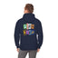 The Nerdy Birder - "Bird Nerd" Back Design Unisex Hoodie - Cozy Sweatshirt for Nature Lovers