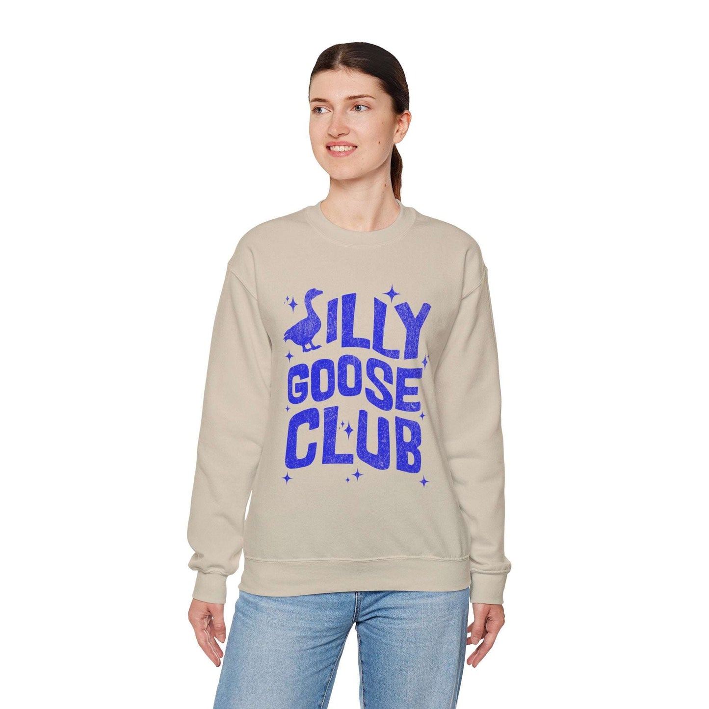The Nerdy Birder Silly Goose Club Unisex Crewneck Sweatshirt