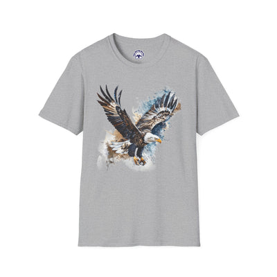 Majestic Eagle Birdwatching Enthusiast Unisex Softstyle T-Shirt