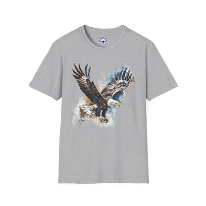 Majestic Eagle Birdwatching Enthusiast Unisex Softstyle T-Shirt