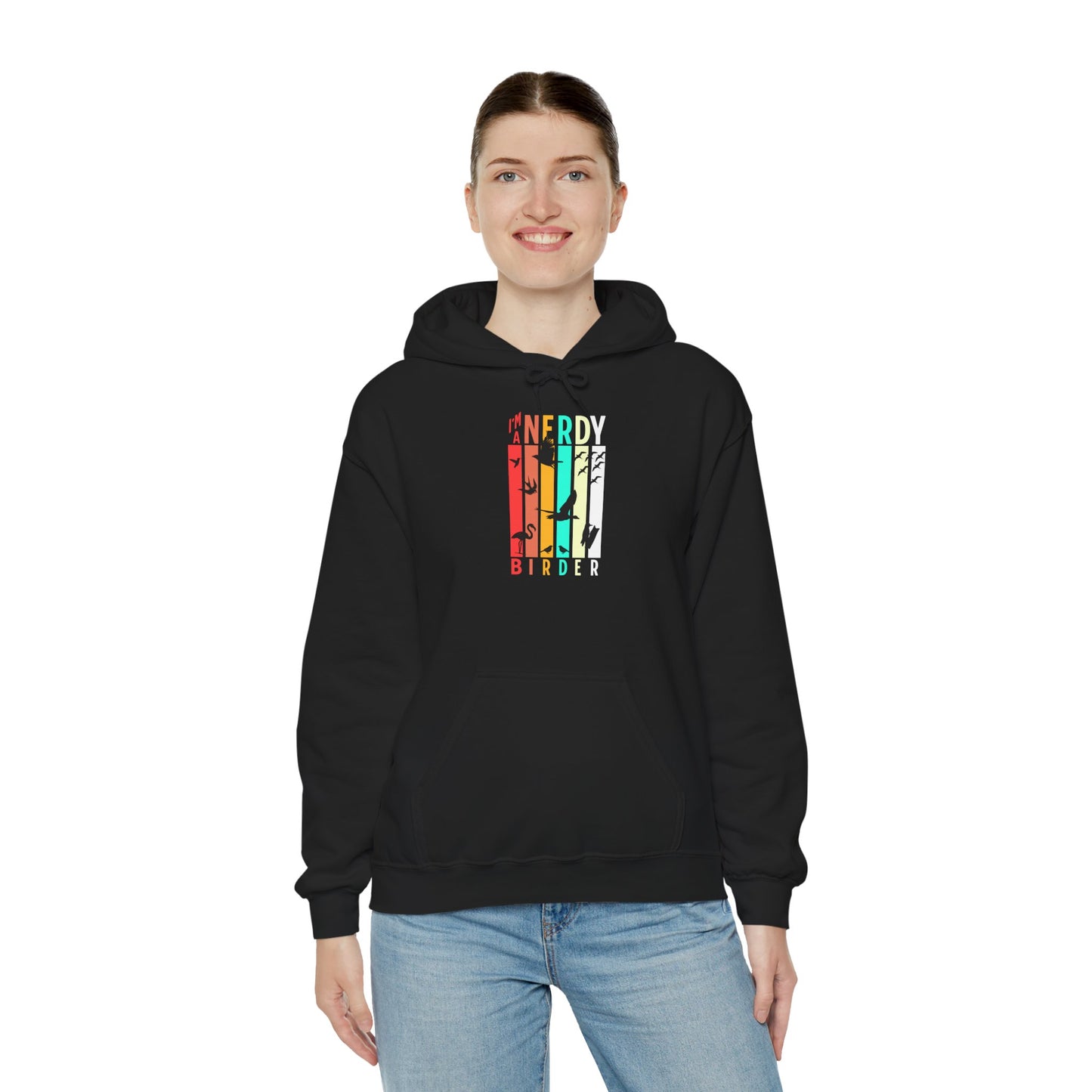 The Nerdy Birder - "I'm A Nerdy Birder" Unisex Hoodie - Cozy Sweatshirt for Nature Lovers