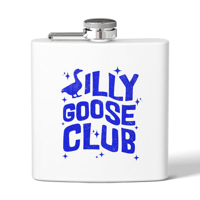 Silly Goose Club Stainless Steel Flask - 6oz