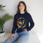 Hummingbird Rainbow Graphic Unisex Crewneck Sweatshirt