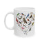 Heart of Texas White Ceramic Mug