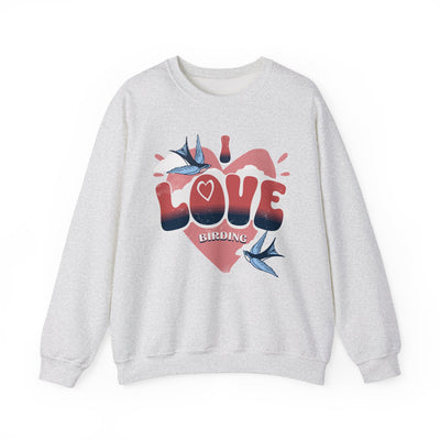 I Love Birding Unisex Heavy Blend™ Crewneck Sweatshirt